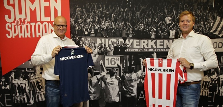 Nicoverken blijft co-sponsor Sparta Rotterdam