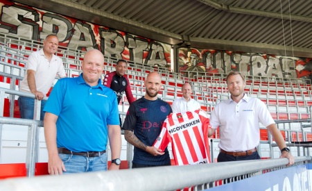 Nicoverken voor 8e seizoen co-sponsor Sparta