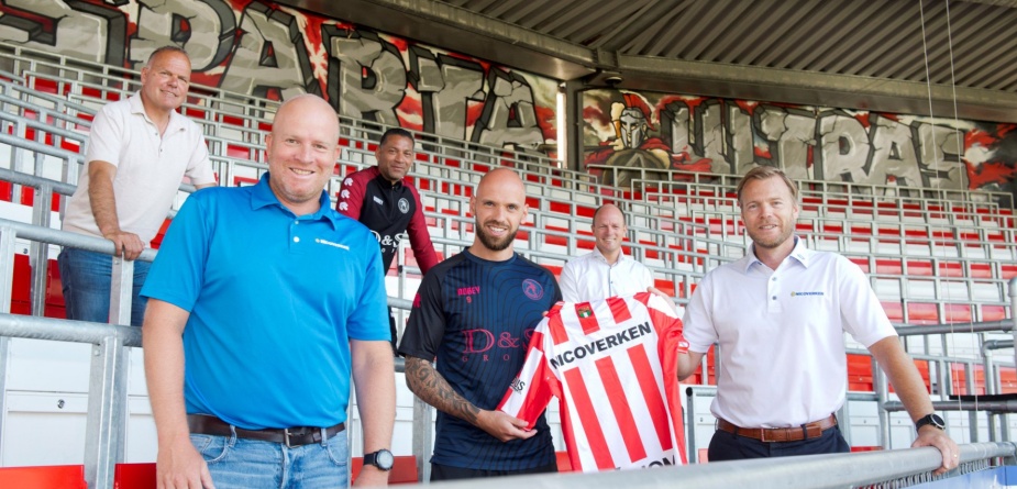 Nicoverken voor 8e seizoen co-sponsor Sparta